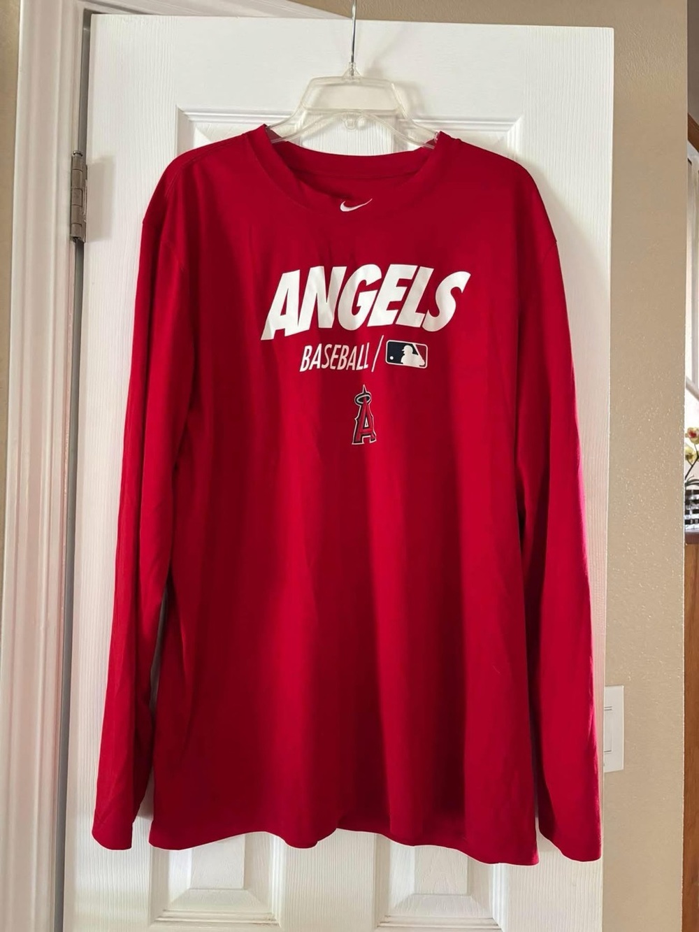 Angels Nike DriFit Ling Sleeve Shirt
